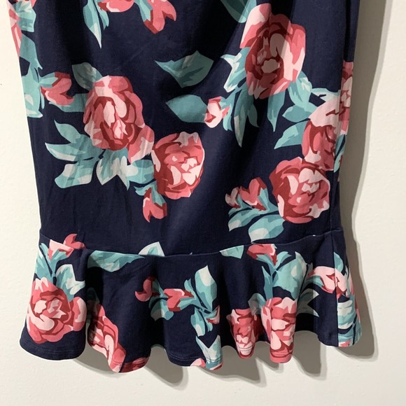 Kimi + Kai Women's Kathryn Maternity Dress Size S Flounce Hidden Nursing Panels - Picture 6 of 10